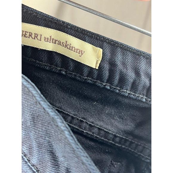 William Rast Jerry Ulta Strong size 28 jeans black skinny leg - Picture 10 of 12